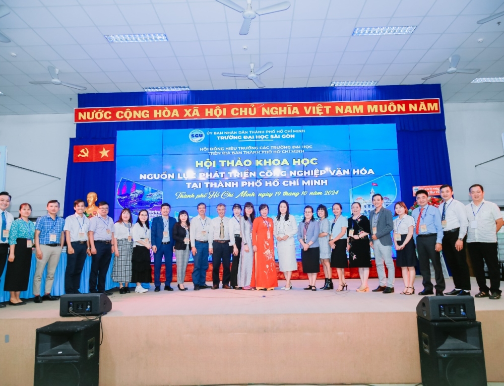 Hội thảo khoa học Nguồn lực phát triển công nghiệp văn hóa tại Thành phố Hồ Chí Minh